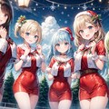 ハッピーサマークリスマス！！女の子集合その2（12枚） 3枚目