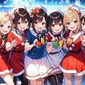 ハッピーサマークリスマス！！女の子集合その2（12枚） 12枚目