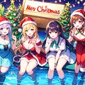 ハッピーサマークリスマス！！女の子集合その2（12枚） 8枚目