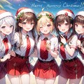 ハッピーサマークリスマス！！女の子集合その2（12枚） 7枚目