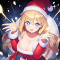 金髪のサンタガール 4枚目