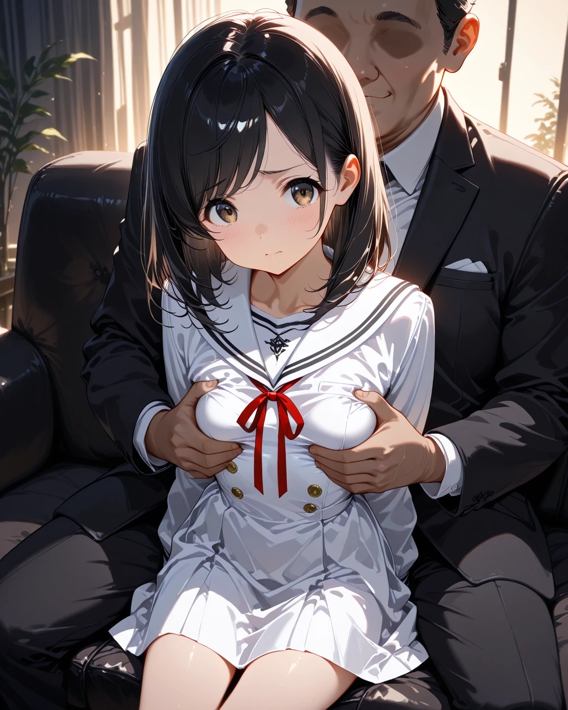 少女と愛撫