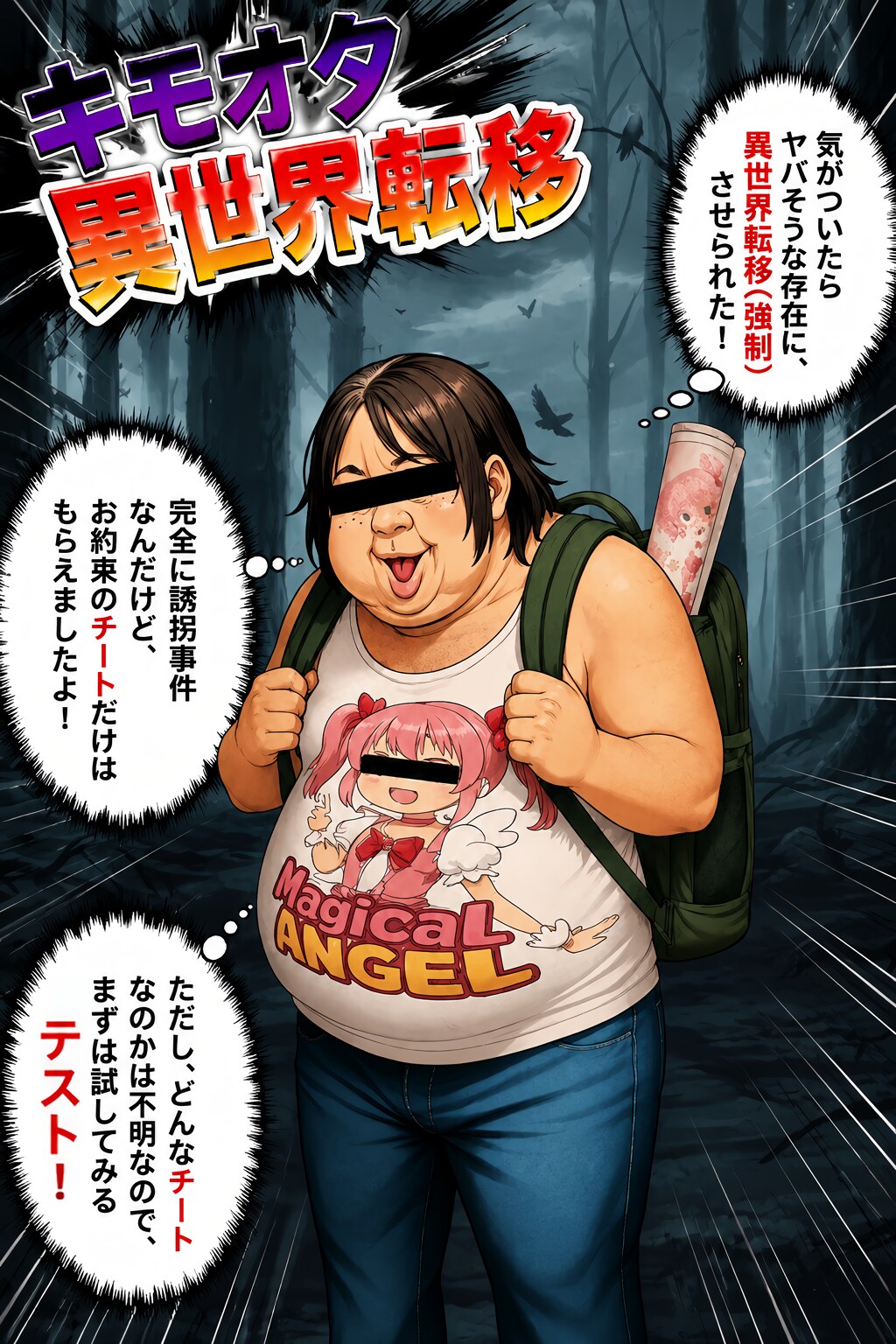 【主人公】異世界転移キモオタ4【ちちぷいマンガ祭】