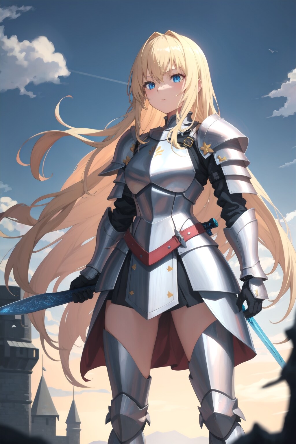 美少女騎士 | の人気AIイラスト・グラビア