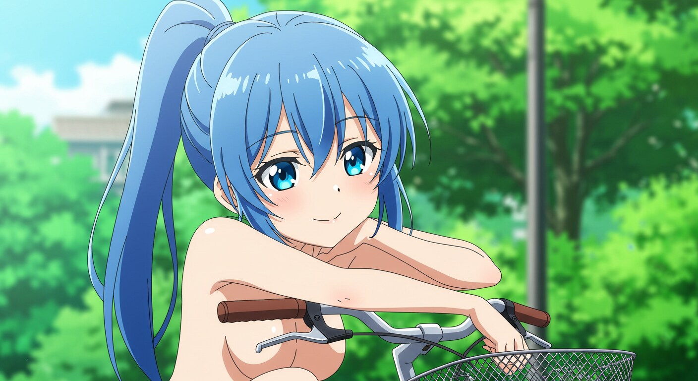 chiffonneさんの「自転車に乗る_ImageFX」