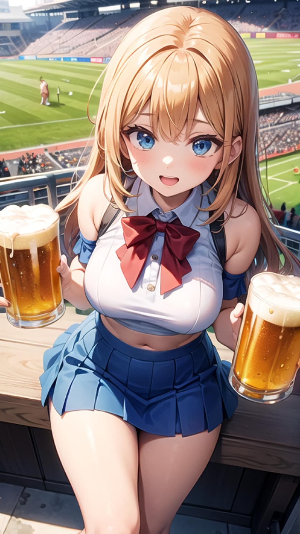 ビールの売り子