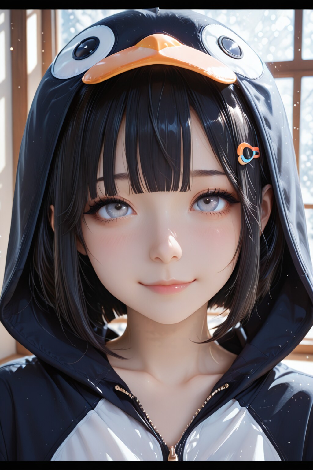 コスプレ　ググガガ被った少女