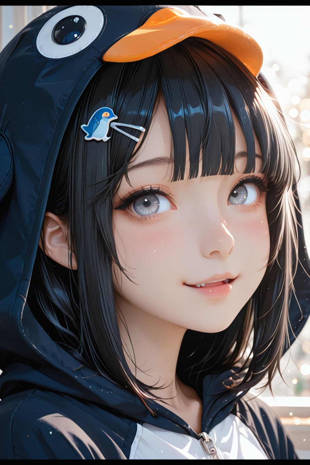 コスプレ　ググガガ被った少女