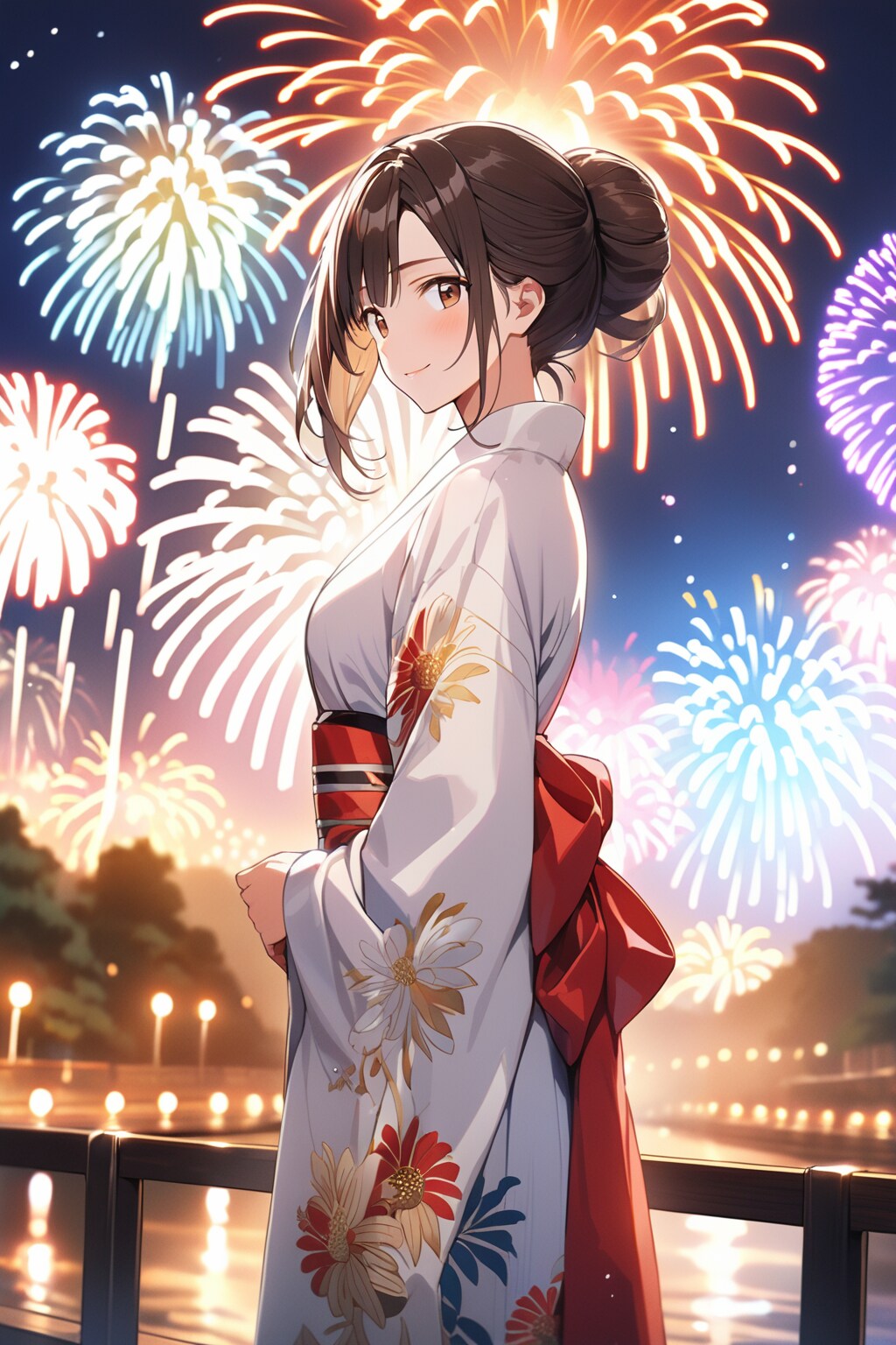 花火大会の夜