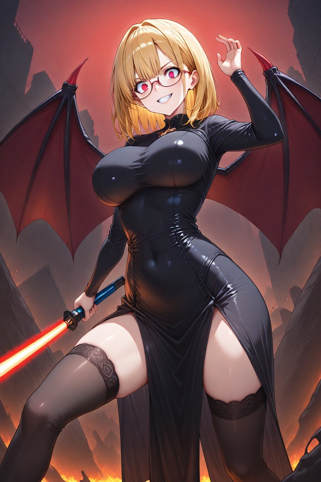 魔族な金髪ちゃん