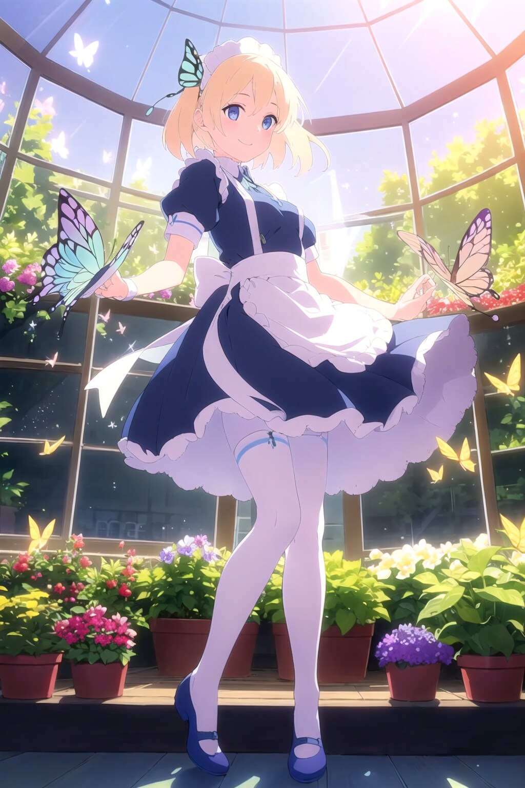 温室のメイドさん