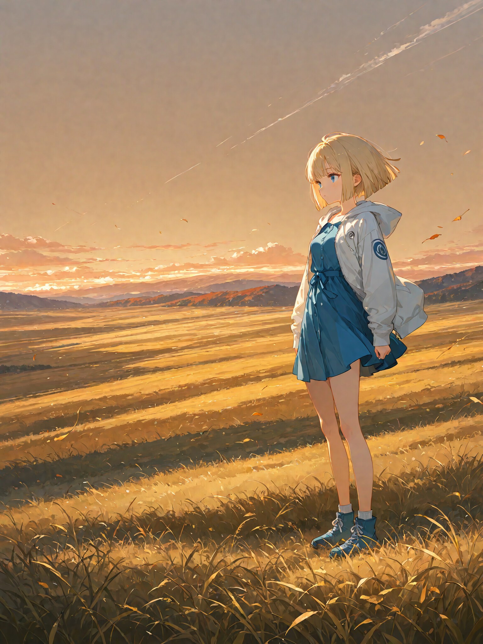 秋の夕暮れ