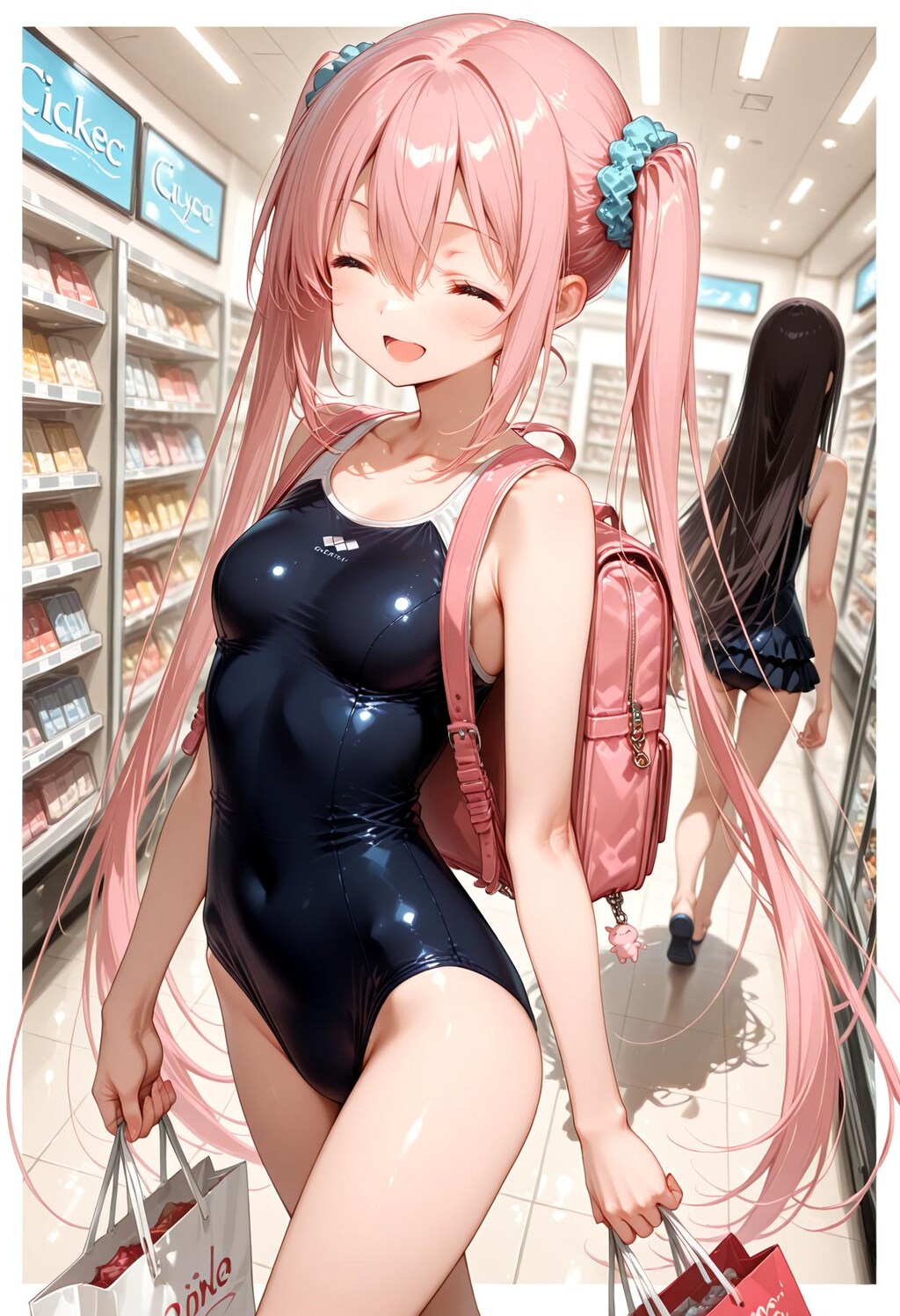 スク水モールでお買い物🛒