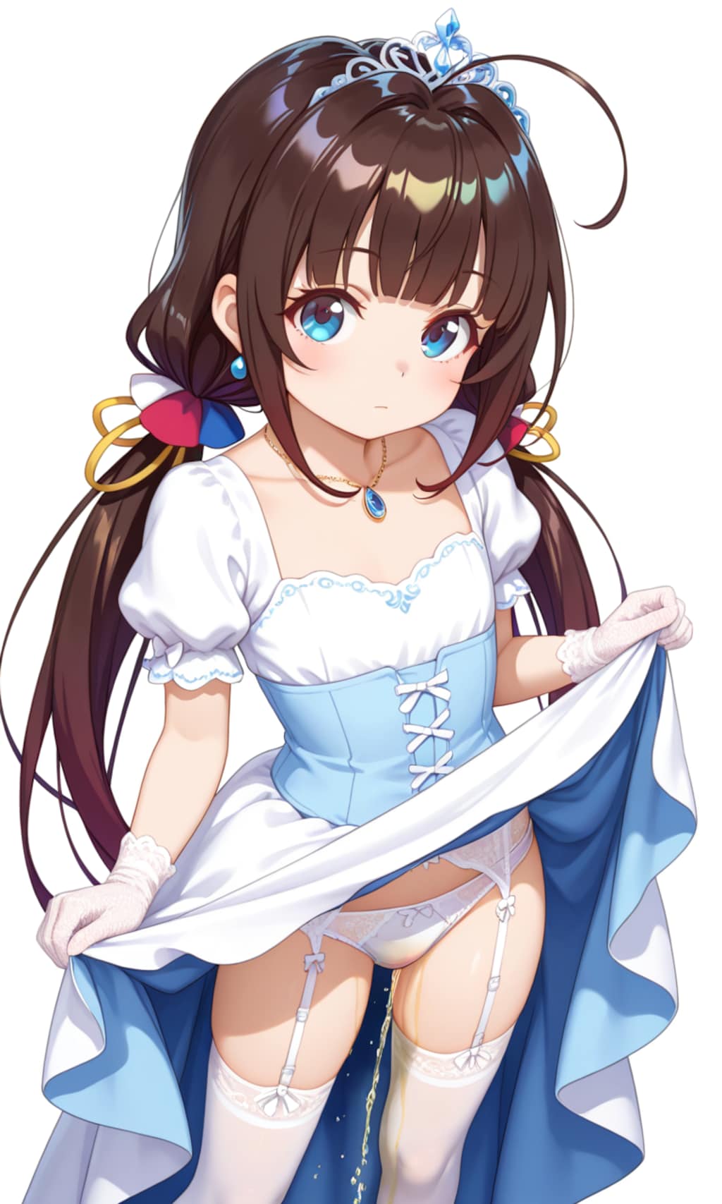 プリンセスドレスで漏らす「雛〇あい」
