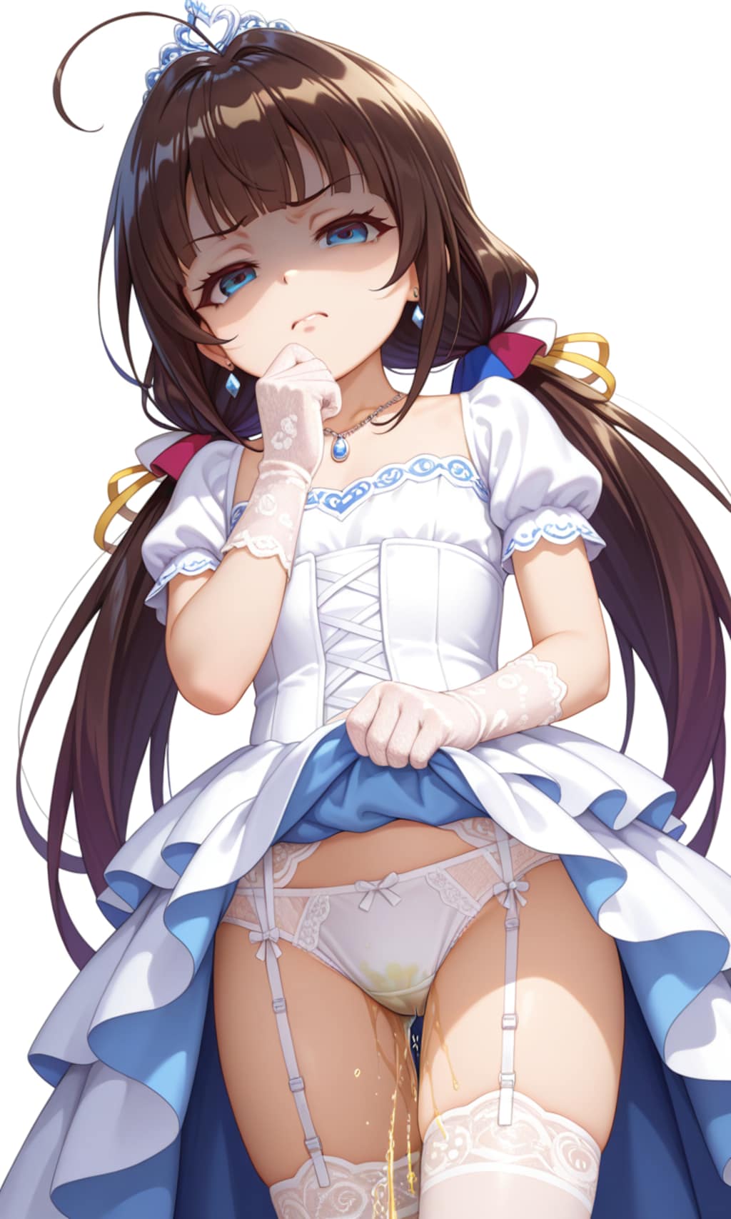 プリンセスドレスで漏らす「雛〇あい」