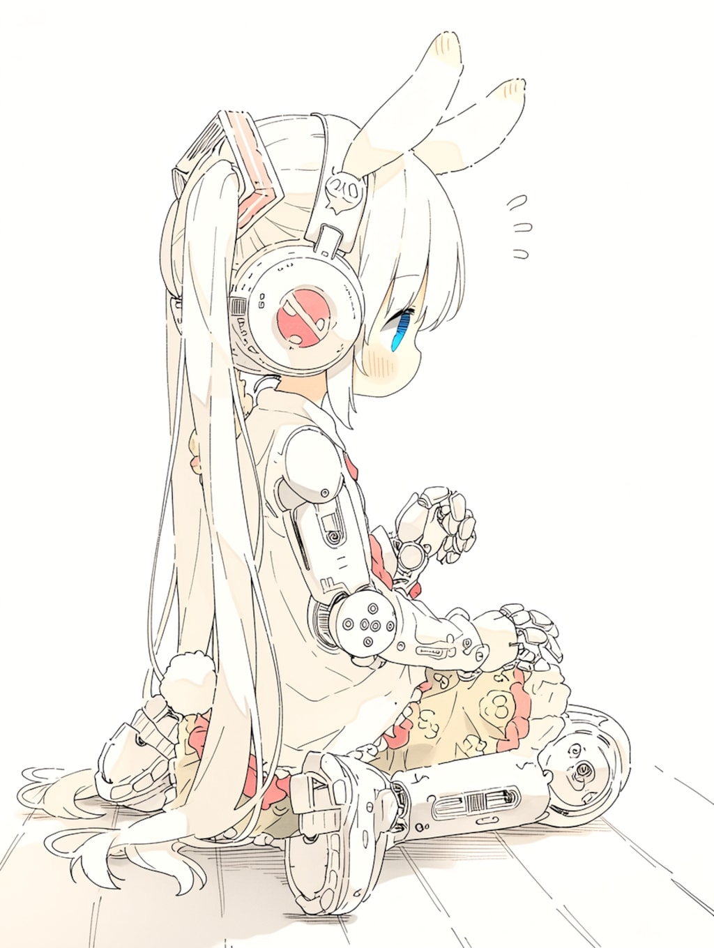 cyborg bunny girl