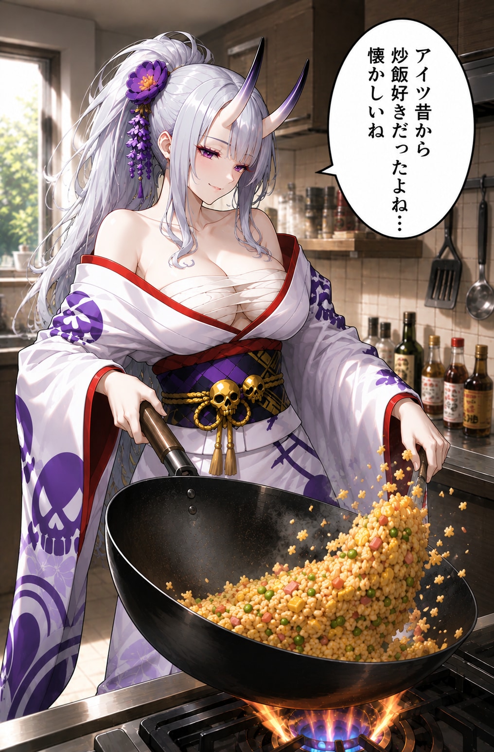 べっしゃりとした炒飯