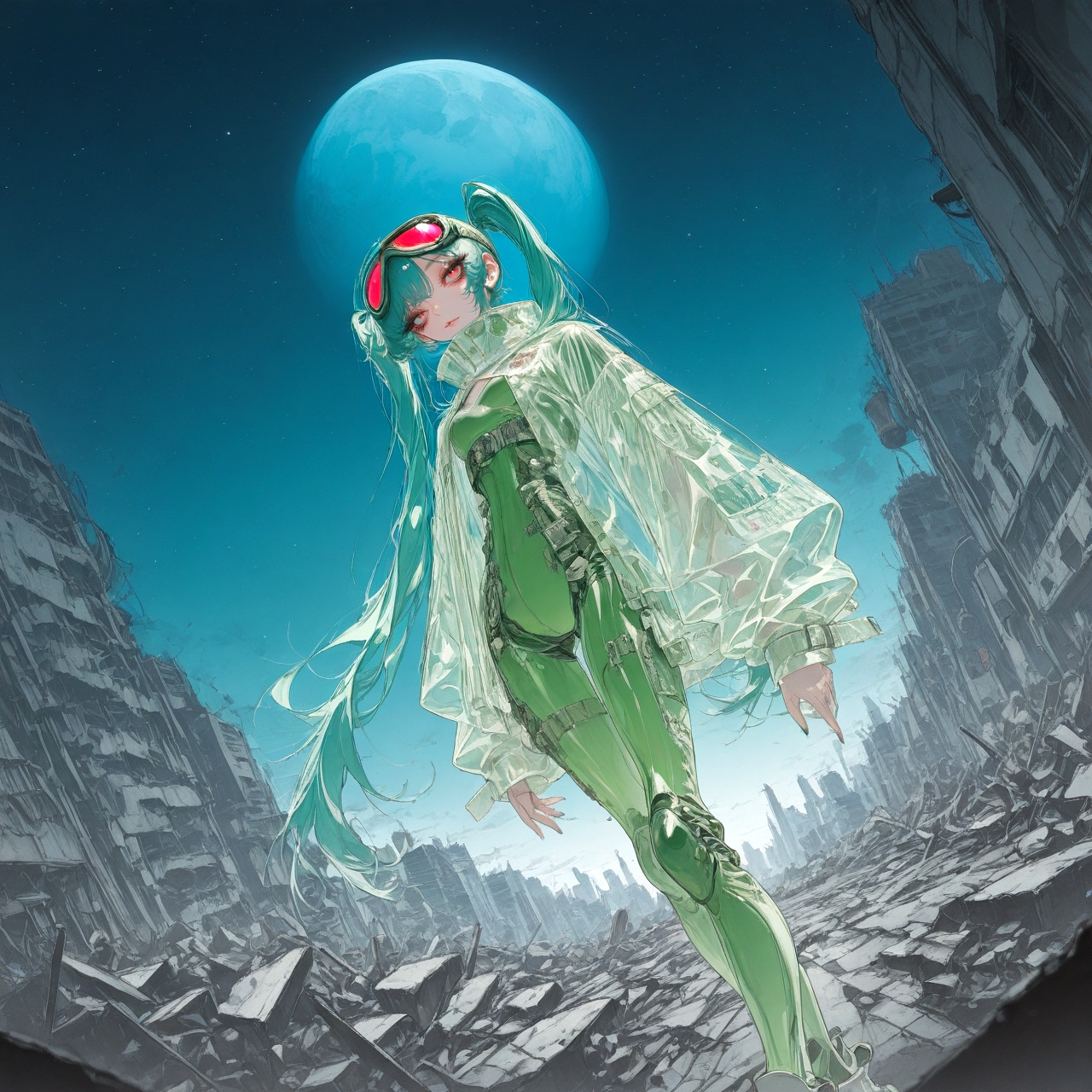 ミクさん | の人気AIイラスト・グラビア