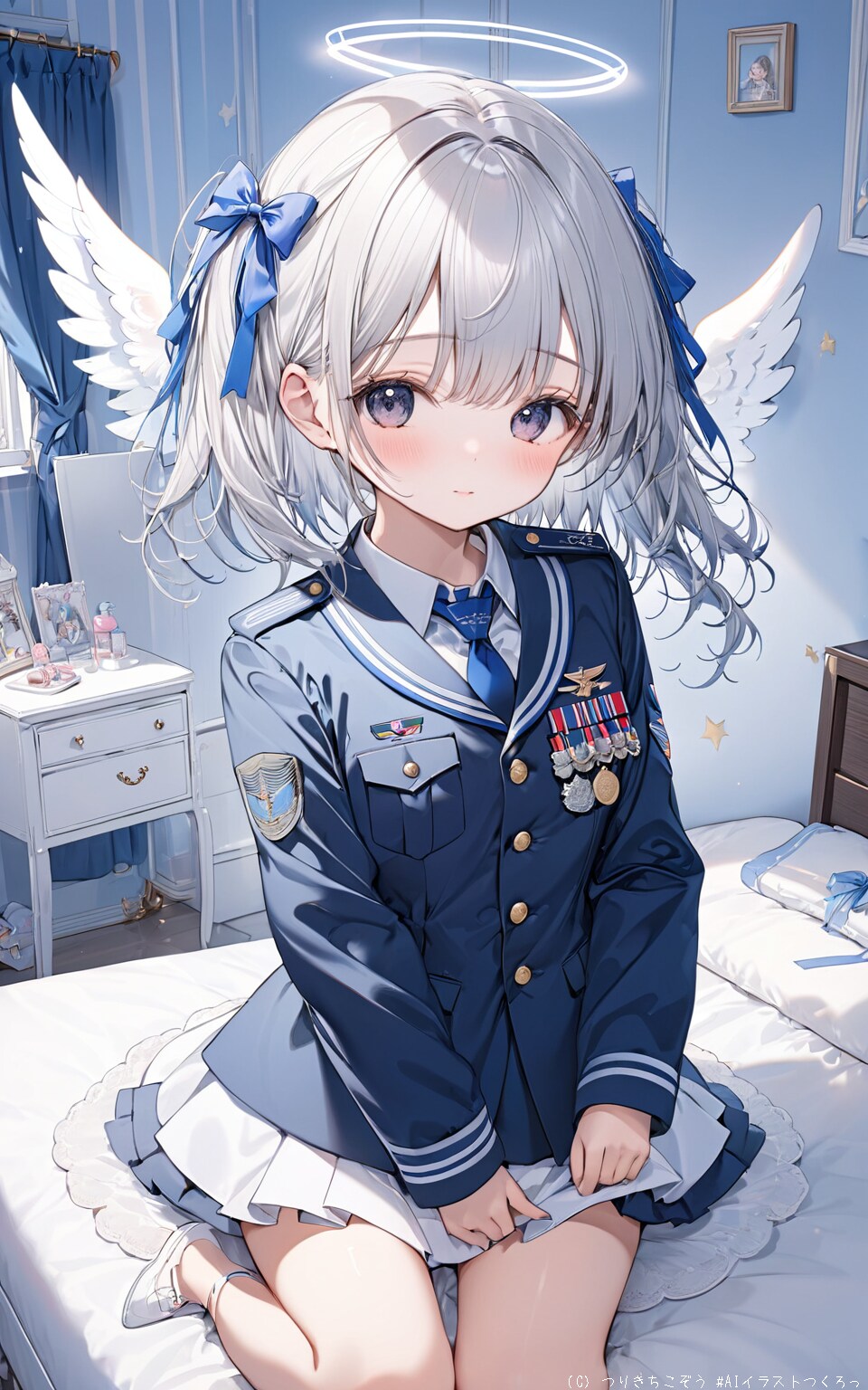 軍服を着た天使　①