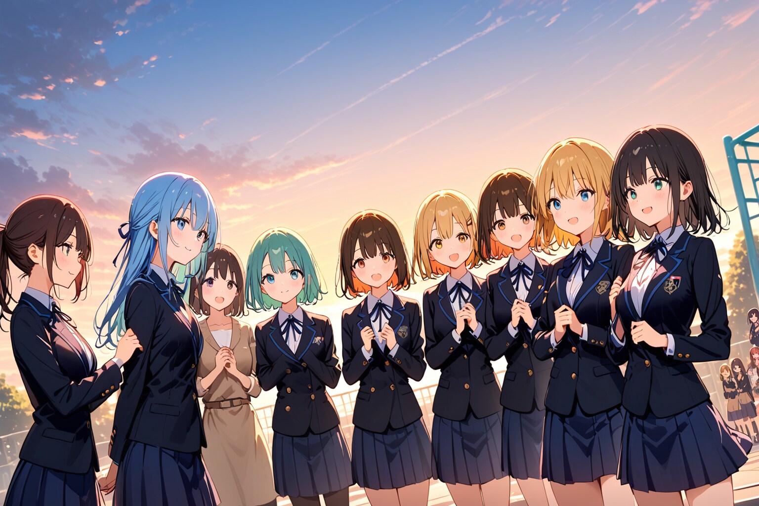 心を一つに、未来へ！ | の人気AIイラスト・グラビア