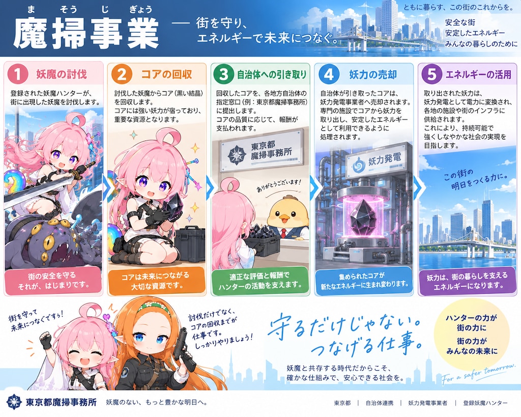 魔掃事業パンフレット