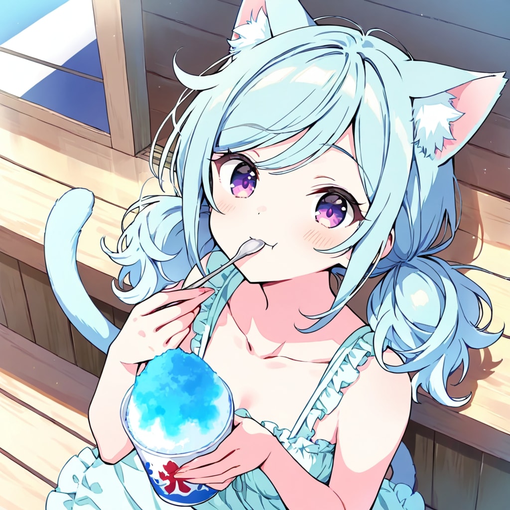 ブルーハワイ🐱
