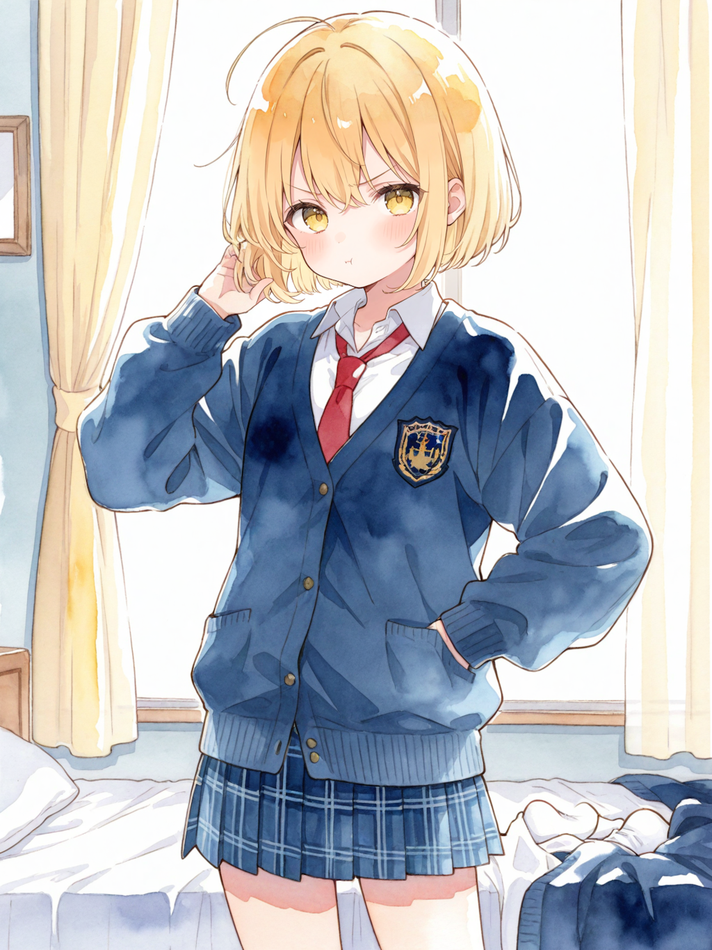 マルちゃんのお着換え