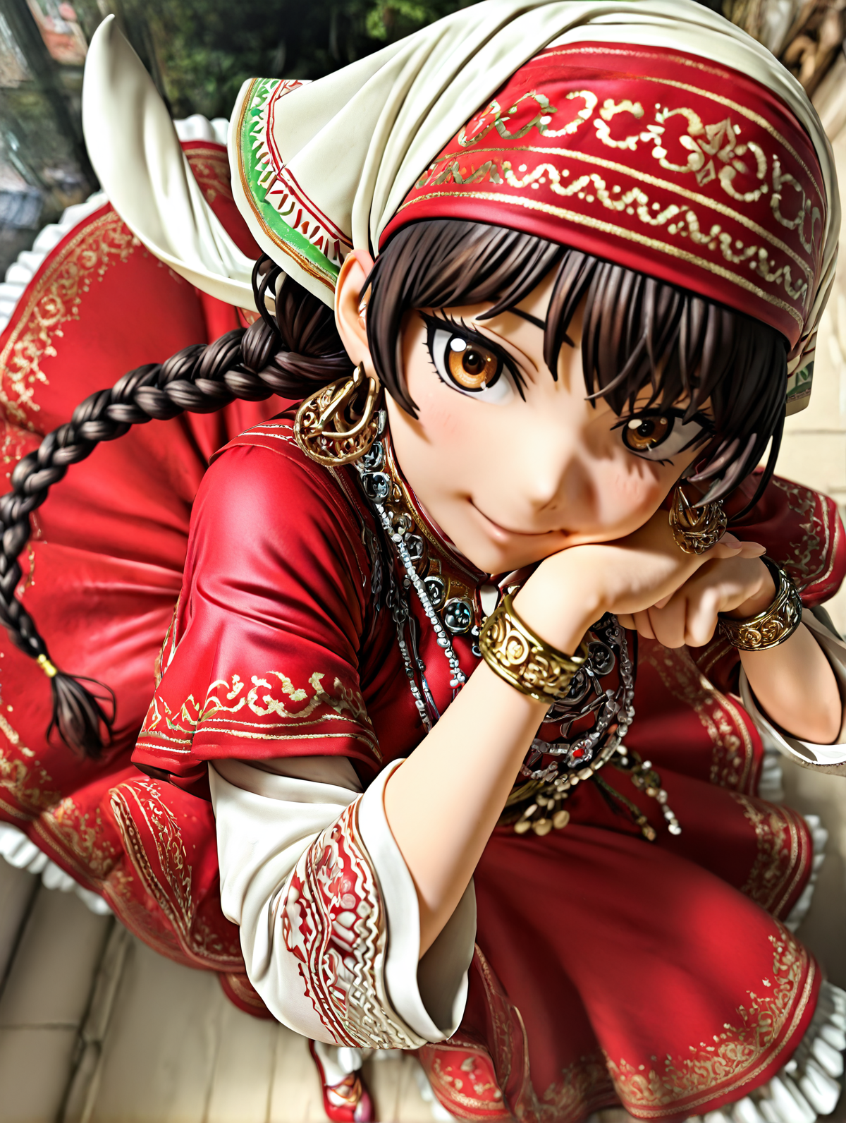ペルシャ娘のフィギュア | の人気AIイラスト・グラビア