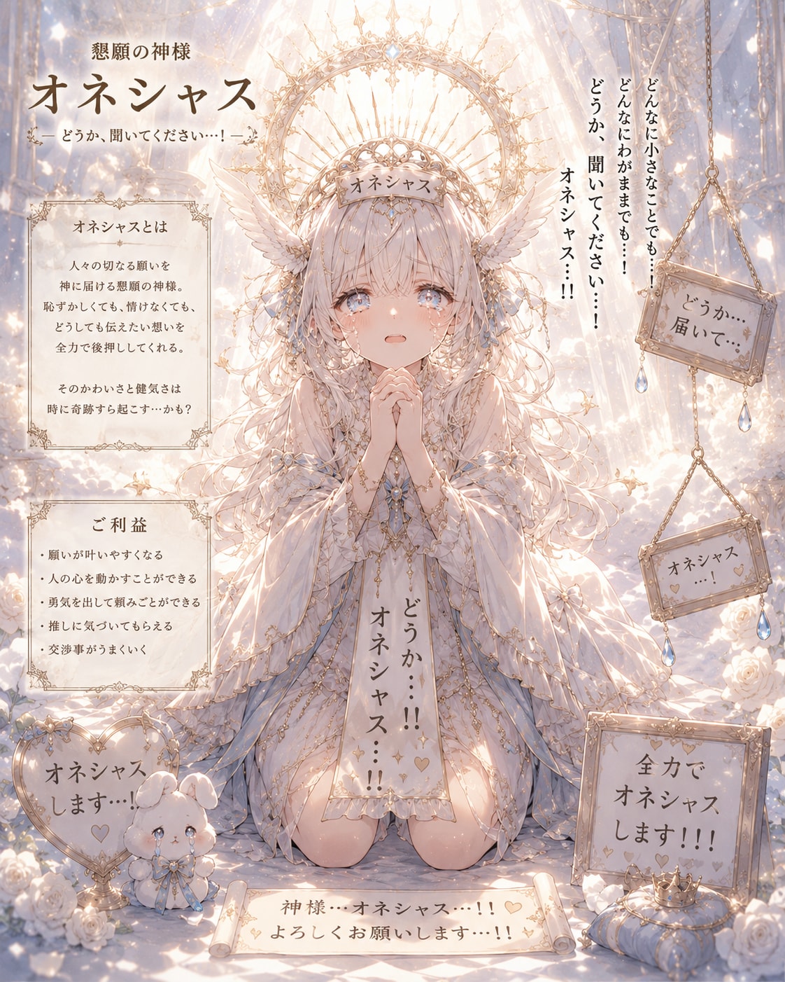 懇願の神様　オネシャス | の人気AIイラスト・グラビア