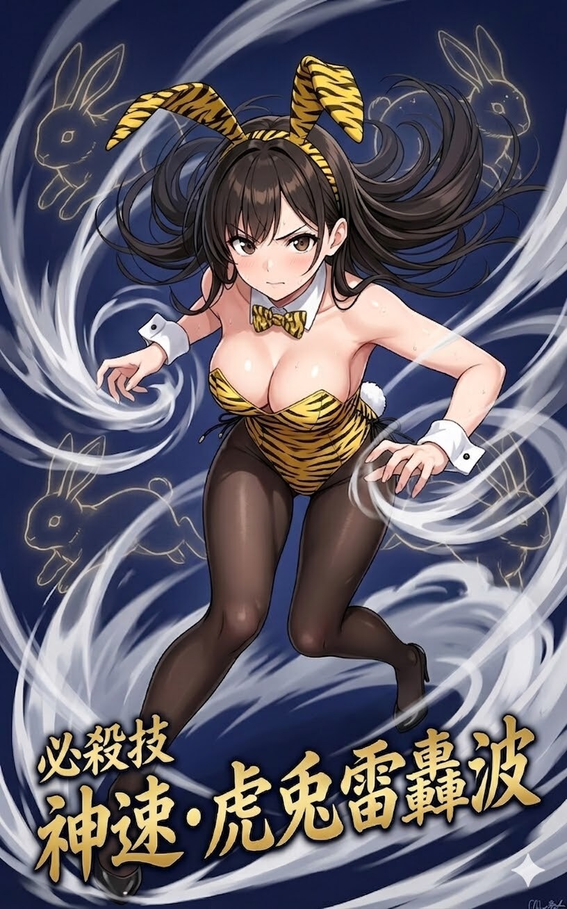 神速・虎兎雷轟波