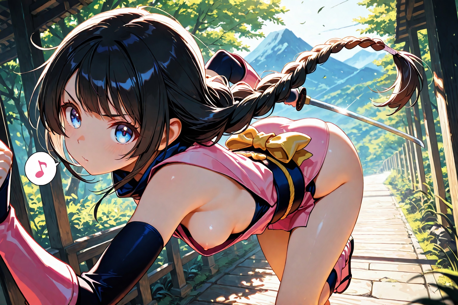 【#忍務完了】帰還中(R18)