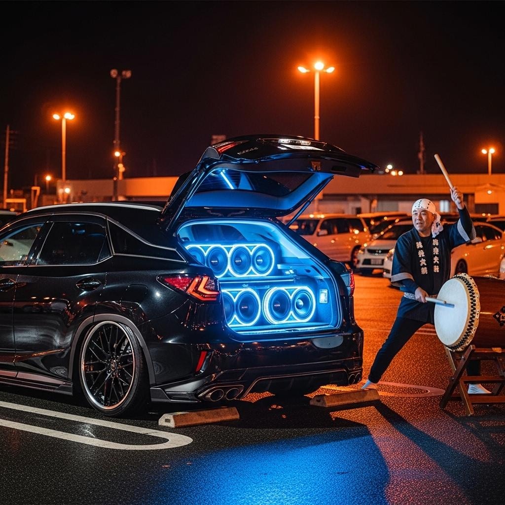 サブウーファー vs 和太鼓