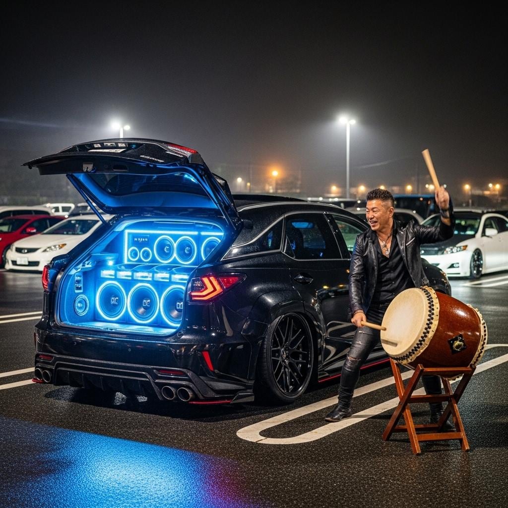 サブウーファー vs 和太鼓