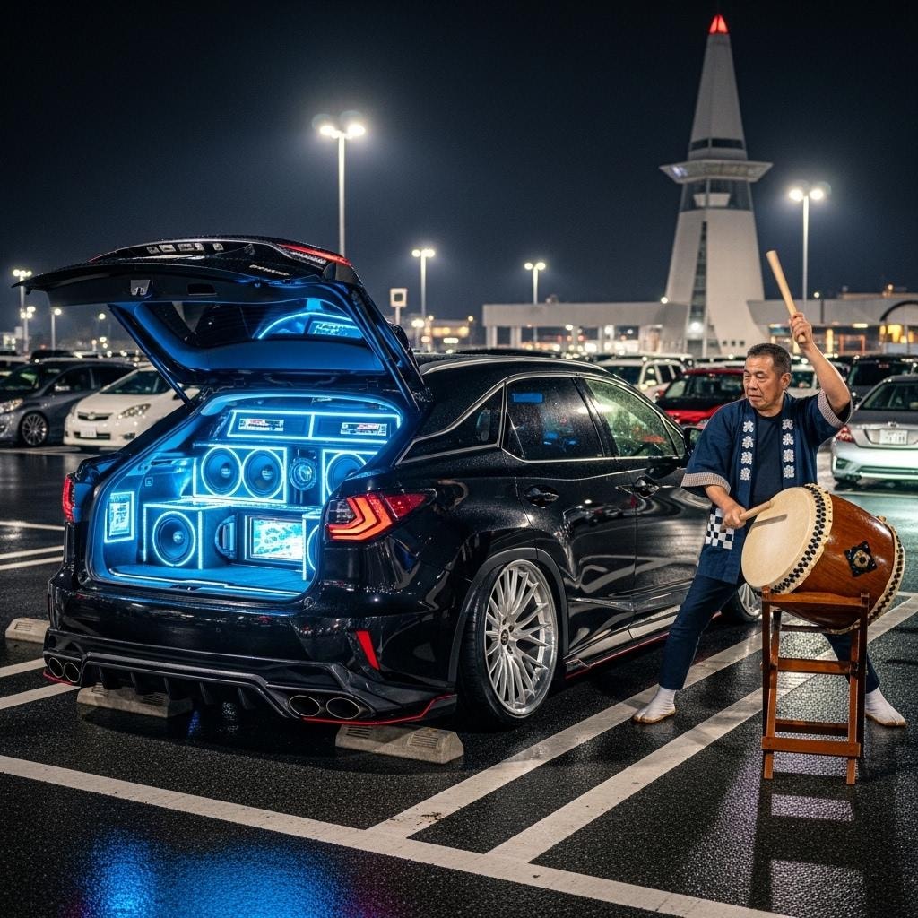 サブウーファー vs 和太鼓