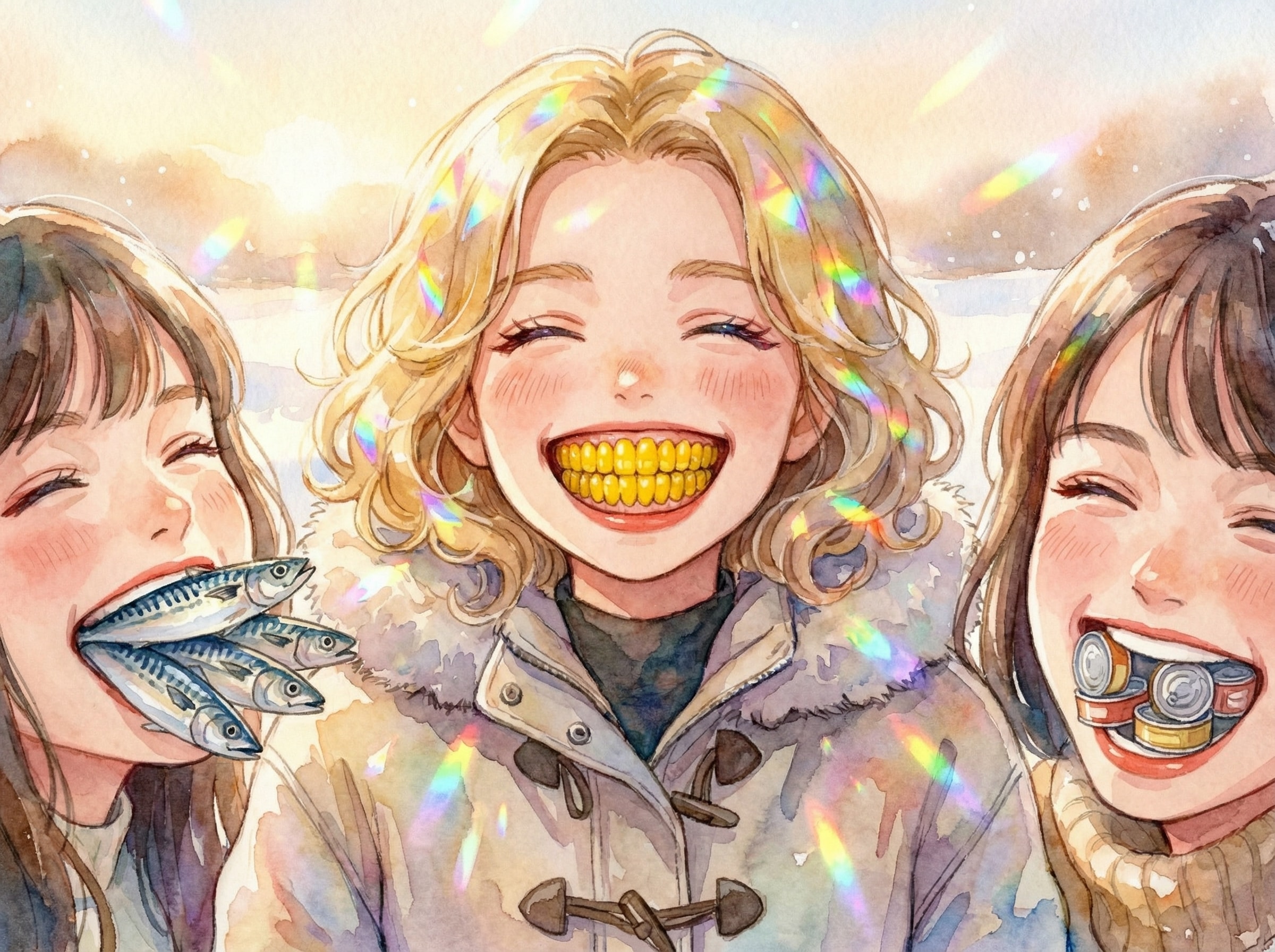 コーン歯！！？ | の人気AIイラスト・グラビア