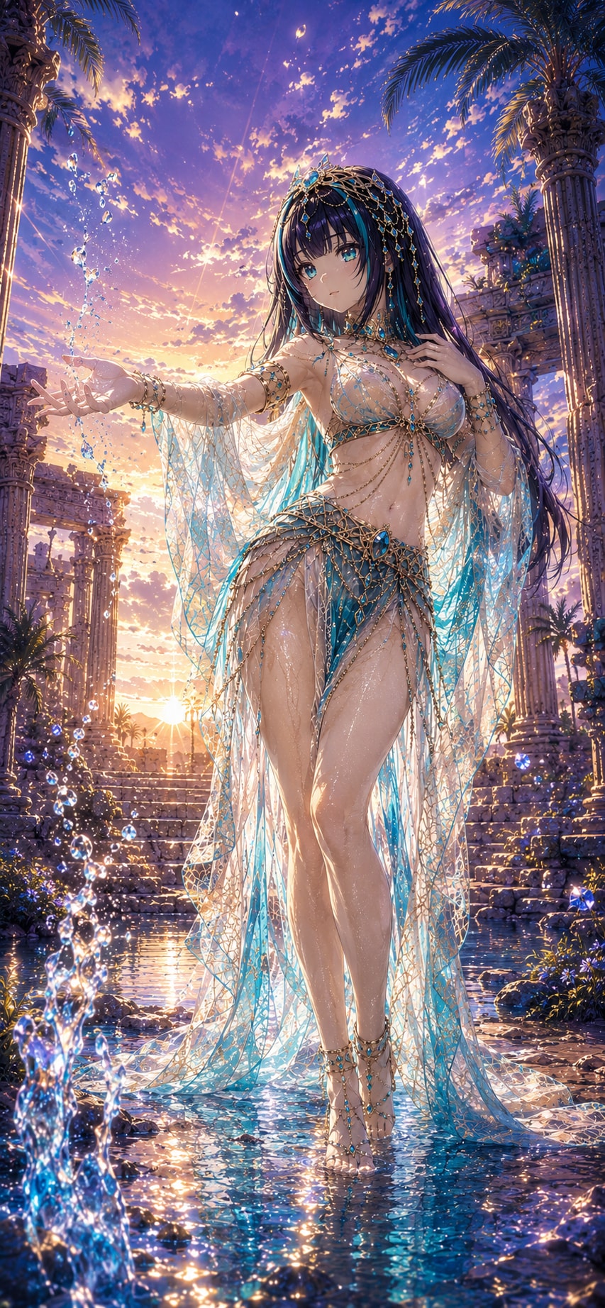 オアシスの女神 | の人気AIイラスト・グラビア