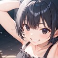 黒づくめ脇見せ宝石眼に挑戦 11枚目