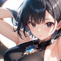 黒づくめ脇見せ宝石眼に挑戦 2枚目