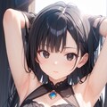 黒づくめ脇見せ宝石眼に挑戦 10枚目