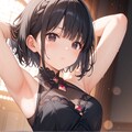 黒づくめ脇見せ宝石眼に挑戦 4枚目