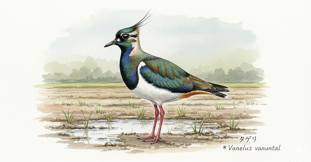 鳥(水彩画)(Gemini)(85)