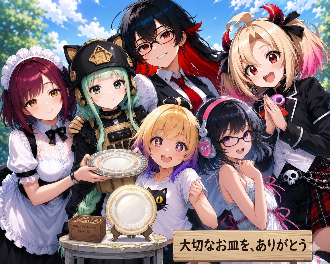 ミラさん！お皿ありがとうございました✨