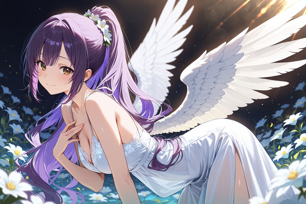 天使さん頑張ります