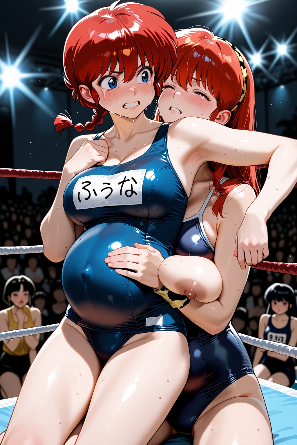 妊婦プロレス