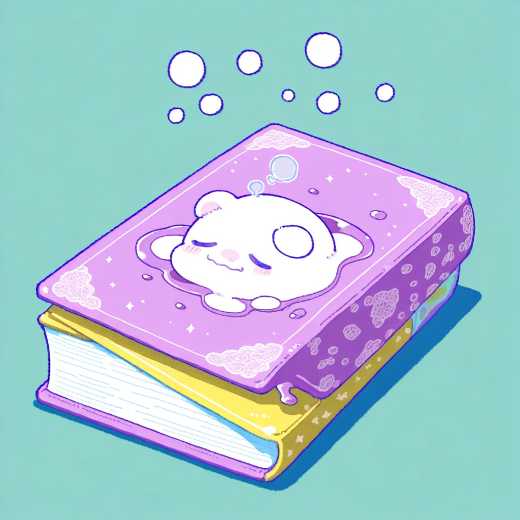 絵本から眠そうなスライム | の人気AIイラスト・グラビア