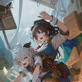 Stable Diffusion。昔の絵に彩色させてみた。[ケムリクサ] 3枚目
