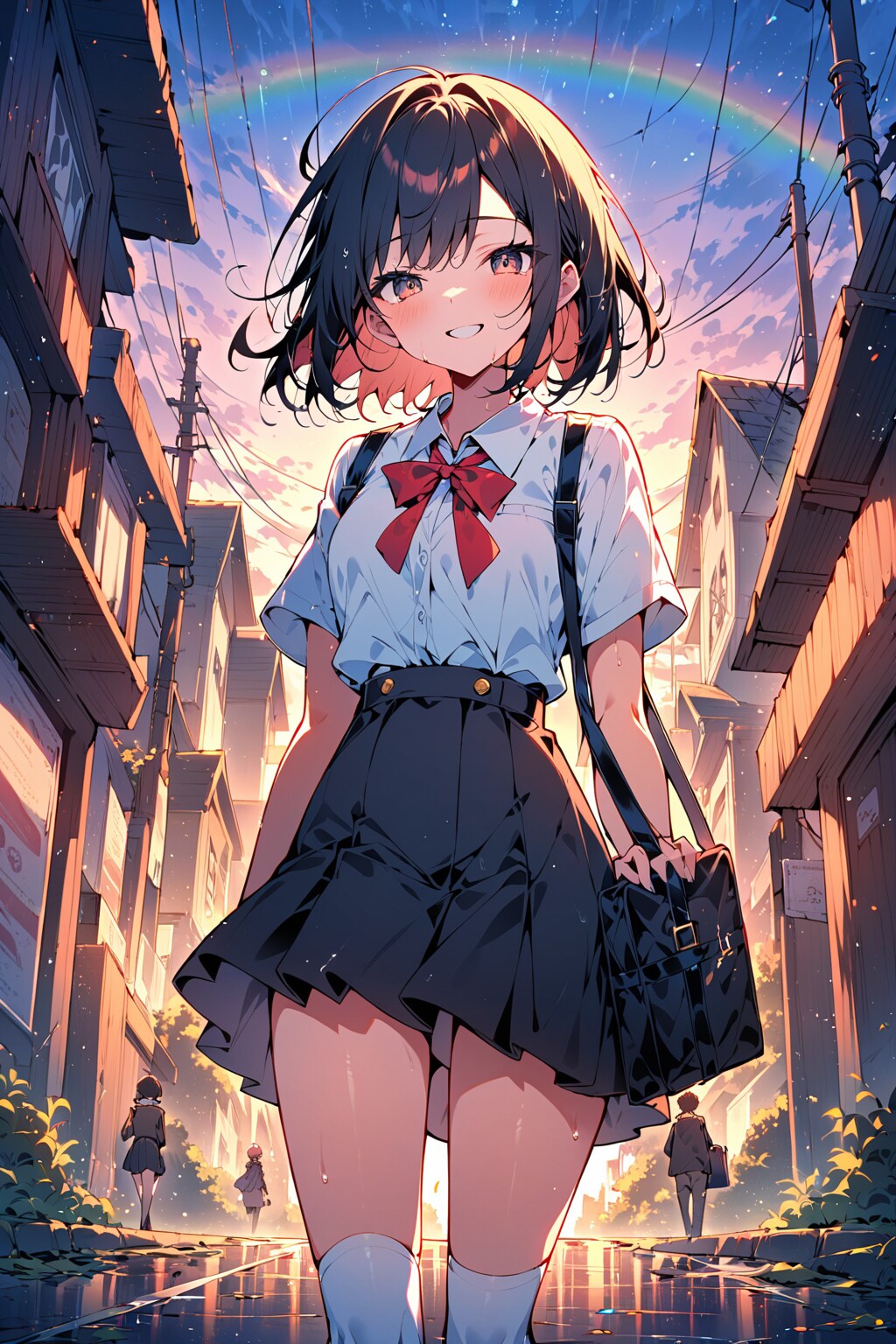雨上がりの帰り道　その８