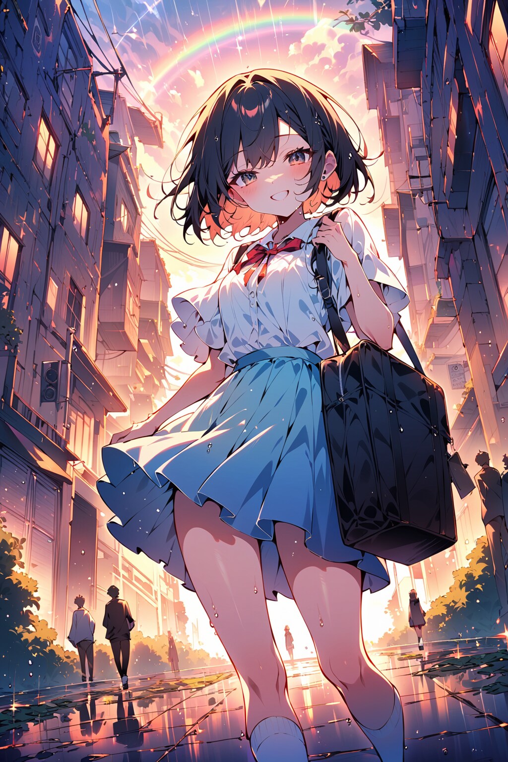 雨上がりの帰り道　その８