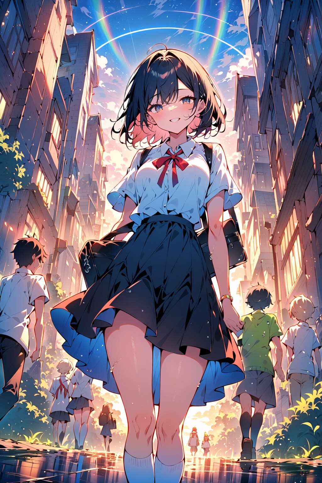 雨上がりの帰り道　その８