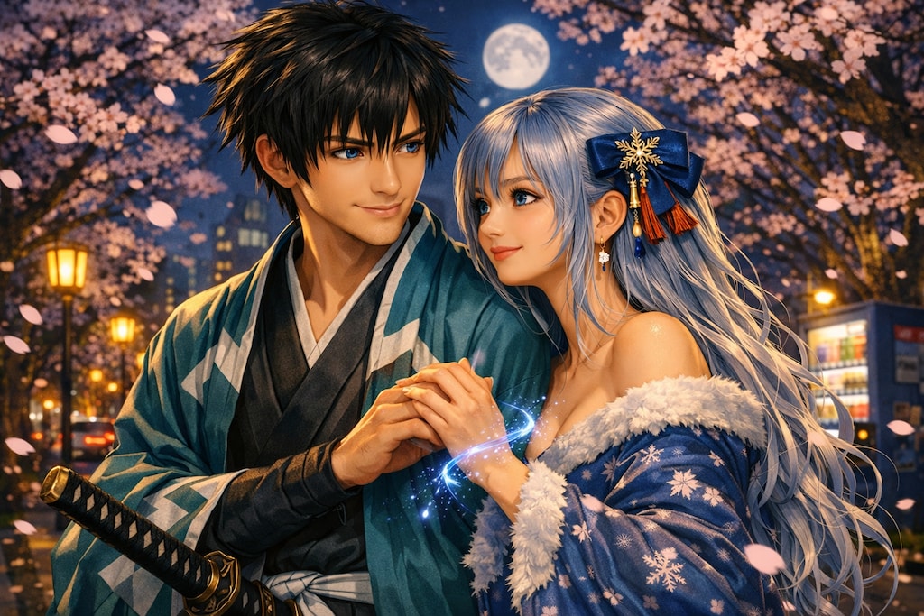 タイムスリップして現代を生きることになった2人